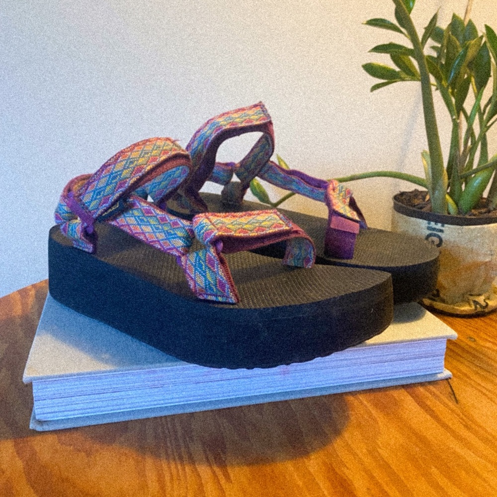 platform Teva sandals